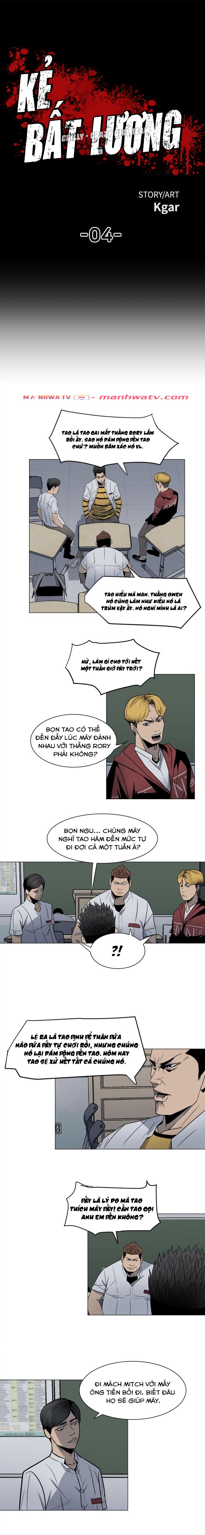 Đọc truyện Kẻ bất lương - Chap 4